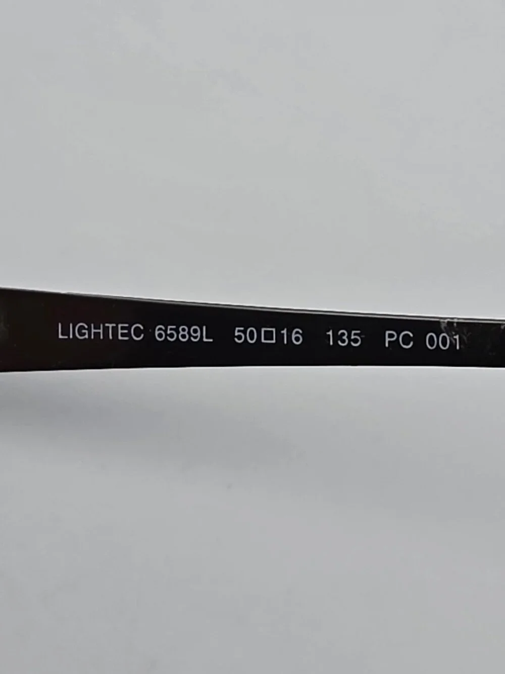 Morel Lightec 6589L PC 001 Purple Eyeglasses Frame w/ Flexhinge and Case France